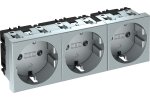 OBO-Bettermann 6120052 Розетка 3-м 3мод.