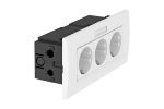 OBO-Bettermann 6119433 Блок розеточный 3-м AR45 3хModul45