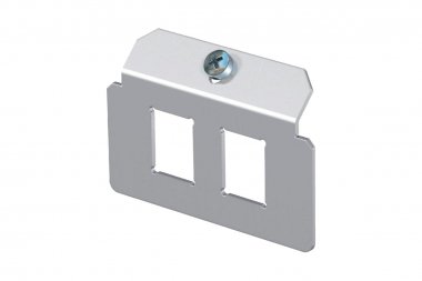 Фотография товара 'OBO-Bettermann 7407788 Суппорт MTM 2C для установки модулей в монтажн. рамку MTU'