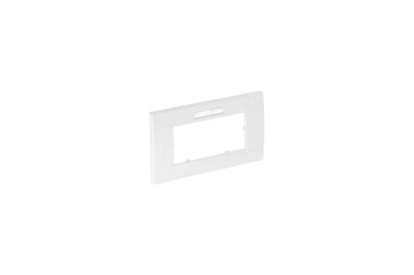 Фотография товара 'OBO-Bettermann 6119352 Рамка 2-м Modul45 84х140мм горизонт. с полем для маркировки'