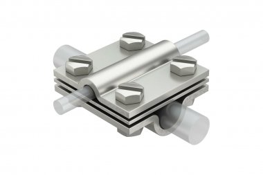 Фотография товара 'OBO-Bettermann 5312346 Соединитель проволоки крестовой'