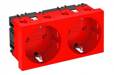 Фотография товара 'OBO-Bettermann 6120028 Розетка 2-м 2мод'