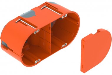 Фотография товара 'OBO-Bettermann 2003826 Коробка монтажная двойн. 139х68'