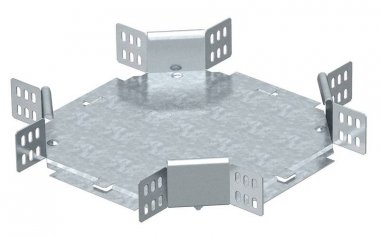 Фотография товара 'OBO-Bettermann 6043623 Ответвитель Х-образного осн. 200х60'