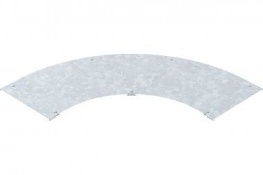 Фотография товара 'OBO-Bettermann 6239263 Крышка угловой секции 90град. 300мм R=500мм'