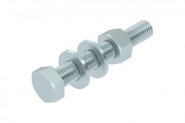 Фотография товара 'OBO-Bettermann 6418287 Комплект Болт+Шайба+Гайка М12х80'