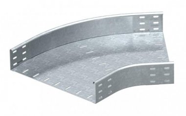 Фотография товара 'OBO-Bettermann 7000529 Угол для лотка горизонтальный 45град. 400х85'