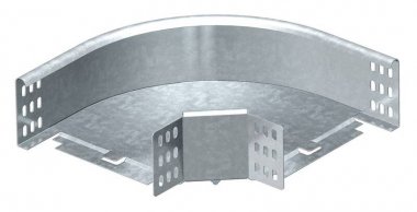 Фотография товара 'OBO-Bettermann 7001789 Угол для лотка горизонтальный 90град. 200х85'