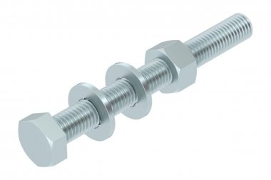 Фотография товара 'OBO-Bettermann 6418317 Комплект креп. М12х110 (шест/гол)'