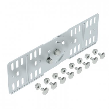 Фотография товара 'OBO-Bettermann 7082029 Комплект для кабельного лист. лотка соединительный шарнирный H=85мм'