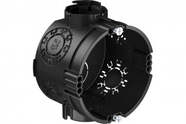 Фотография товара 'OBO-Bettermann 2003701 Коробка монтажная СП 60xН46 (в бетон) 7 вводов с винтами IP30'