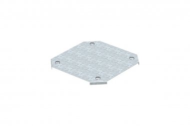 Фотография товара 'OBO-Bettermann 7128614 Крышка на ответвитель крест.-образ. осн. 100'