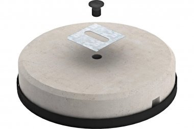 Фотография товара 'OBO-Bettermann 5403098 Комплект крепления с бетонным основанием'