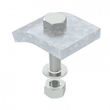 Фотография товара 'OBO-Bettermann 6355226 Комплект фиксатора угловой H10 M12х50'