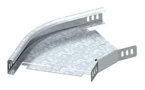 Фотография товара 'OBO-Bettermann 6043755 Угол для лотка горизонтальный 45град. 150х60'