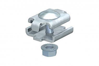 Фотография товара 'OBO-Bettermann 6016634 Комплект соединительный стыковой для проволочн. лотка'