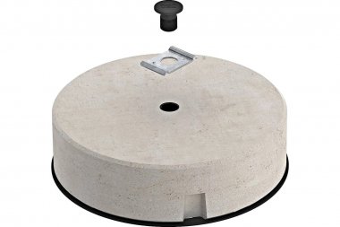 Фотография товара 'OBO-Bettermann 5403102 Комплект крепления с бетонным основанием'