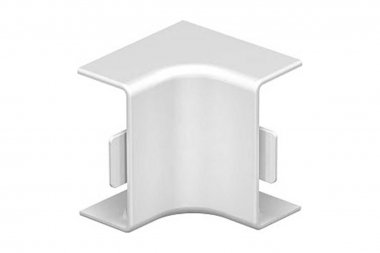 Фотография товара 'OBO-Bettermann 6191851 Угол для кабель-канала WDK внутренний изменяемый 42х42 ПВХ'