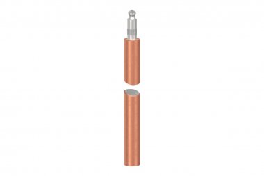 Фотография товара 'OBO-Bettermann 5000500 Стержень заземл. медн. оболочка d20х1500мм'