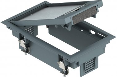 Фотография товара 'OBO-Bettermann 7405120 Лючок универс. 3хModul45 полиамид'