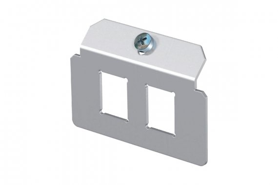 Фотография товара 'OBO-Bettermann 7407788 Суппорт MTM 2C для установки модулей в монтажн. рамку MTU'