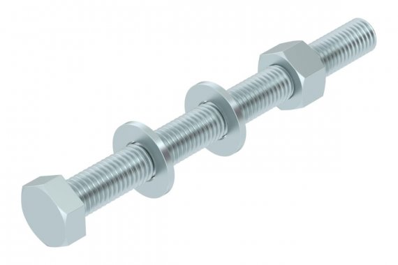 Фотография товара 'OBO-Bettermann 6408478 Болт с шестигранной головкой М12х130'