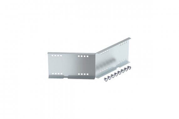 Фотография товара 'OBO-Bettermann 6227910 Комплект соединительный для лотка угловой 45град. H160'