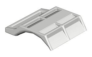 Фотография товара 'OBO-Bettermann 1197223 Пластина для U-образ. скобы d16-22мм'