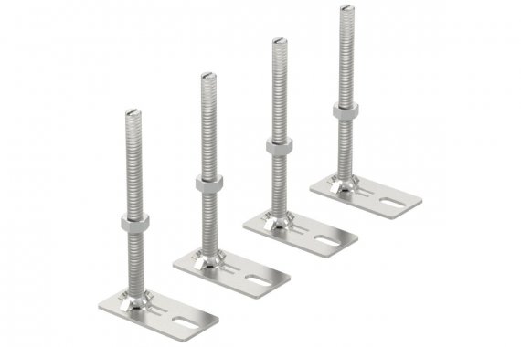 Фотография товара 'OBO-Bettermann 7405815 Комплект опор регулир. для кассетных рамок и OKB M8х110мм'