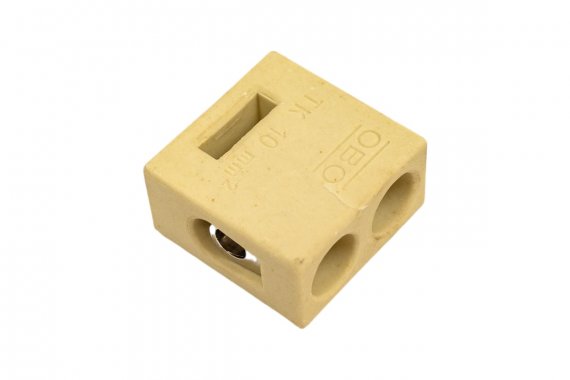 Фотография товара 'OBO-Bettermann 7205704 Клеммник керамический 10кв.мм'