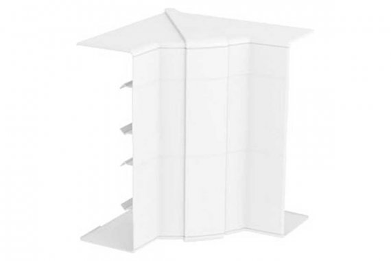 Фотография товара 'OBO-Bettermann 6113440 Угол для кабель-канала Rapid 45-2 внутренний изменяемый 53х165'