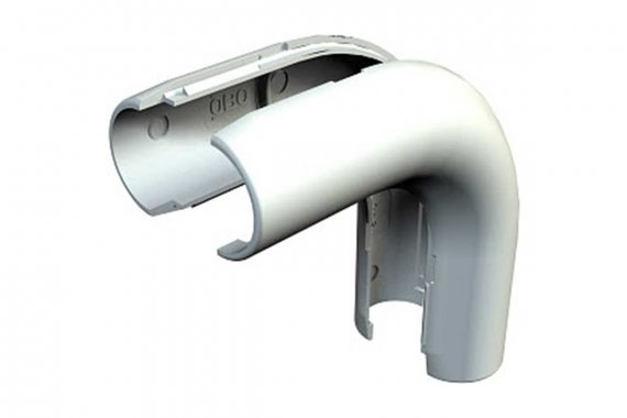 Фотография товара 'OBO-Bettermann 2153866 Уголок соединительный d20'