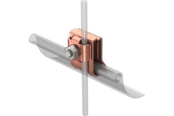 Фотография товара 'OBO-Bettermann 5316468 Крепеж проволоки к водосточному желобу'