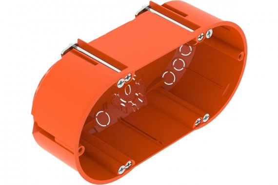 Фотография товара 'OBO-Bettermann 2003822 Коробка монтажная для полых стен двойн. 139х68'