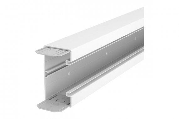 Фотография товара 'OBO-Bettermann 6114200 Крышка безгалогенового кабель-канала Rapid 80 гладкая 80х2000мм'