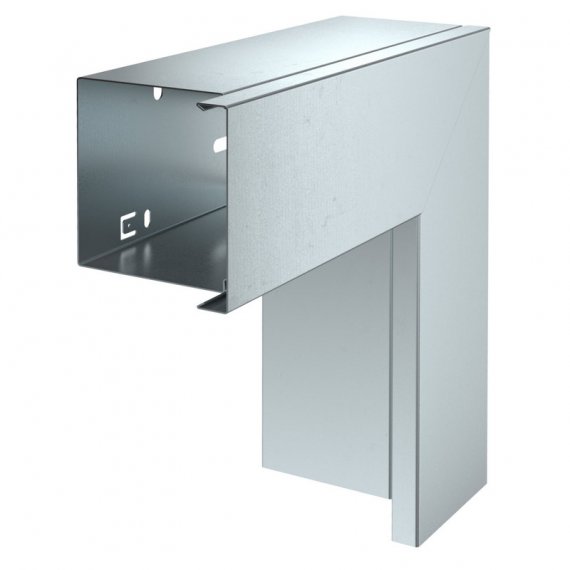 Фотография товара 'OBO-Bettermann 6248328 Угол плоский с крышкой кабель-канала 220х220мм'