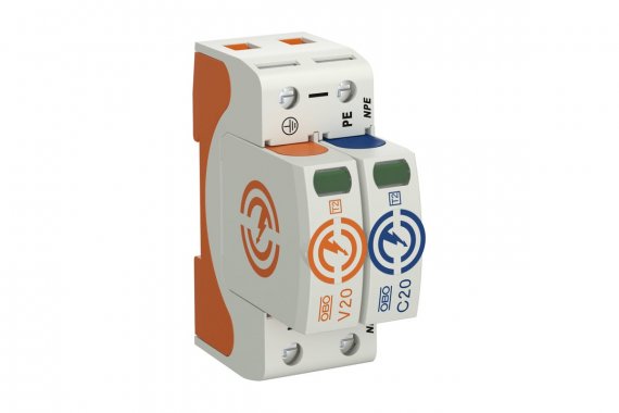 Фотография товара 'OBO-Bettermann 5095251 Устройство защиты от импульсных перенапр. УЗИП 280В'