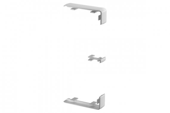 Фотография товара 'OBO-Bettermann 6113212 Соединитель для кабель-канала Rapid 45-2 53х130мм'