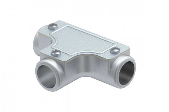 Фотография товара 'OBO-Bettermann 2047589 Секция Т-образная d20мм'