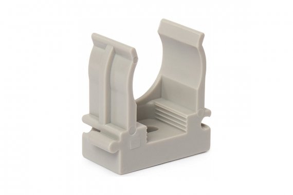 Фотография товара 'OBO-Bettermann 6836301 Держатель для труб (клипса) d16мм для монтажн. пистолета'