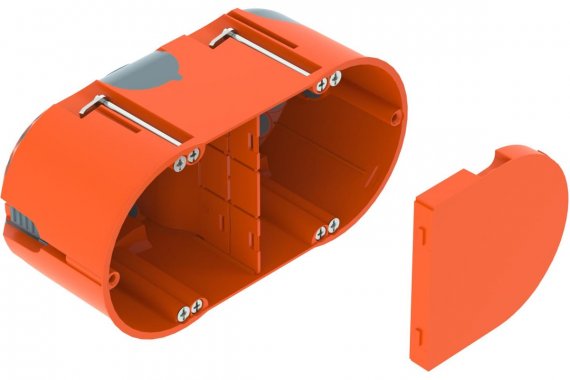 Фотография товара 'OBO-Bettermann 2003826 Коробка монтажная двойн. 139х68'