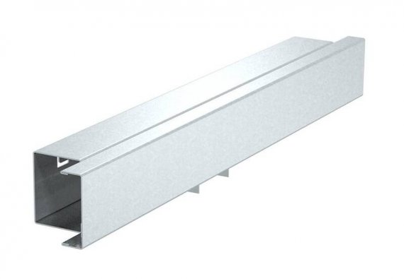 Фотография товара 'OBO-Bettermann 6247725 Ответвитель Т-образный с крышкой для кабель-канала LKM 40х40мм'