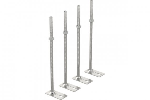 Фотография товара 'OBO-Bettermann 7405818 Комплект опор регулир. для кассетных рамок и OKB M8х230мм'