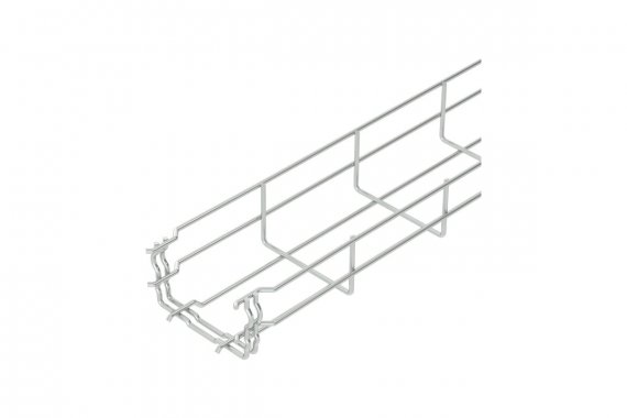 Фотография товара 'OBO-Bettermann 6001442 Лоток проволочный 100х55 L3000 сталь 3.9мм'