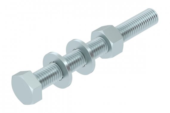 Фотография товара 'OBO-Bettermann 6418317 Комплект креп. М12х110 (шест/гол)'