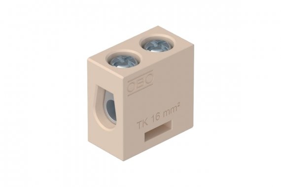 Фотография товара 'OBO-Bettermann 7205706 Клеммник керамический 16кв.мм'