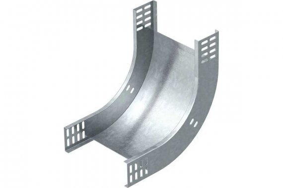 Фотография товара 'OBO-Bettermann 7007006 Угол для лотка вертикальный 90град. 100х60'