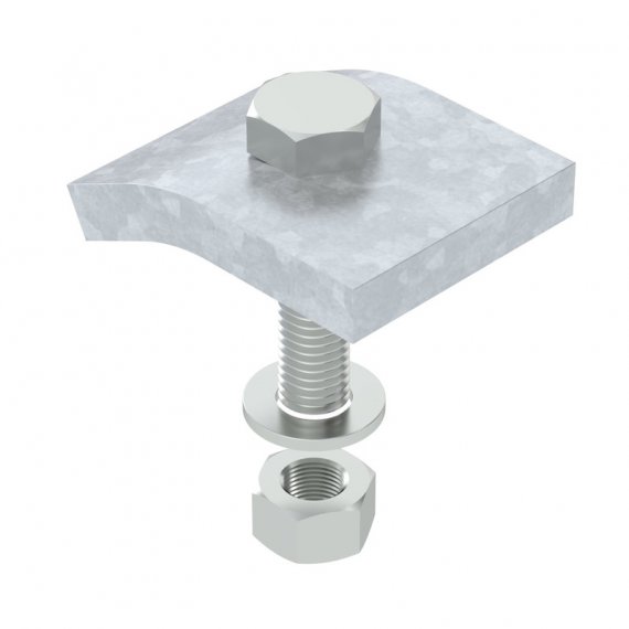 Фотография товара 'OBO-Bettermann 6355226 Комплект фиксатора угловой H10 M12х50'