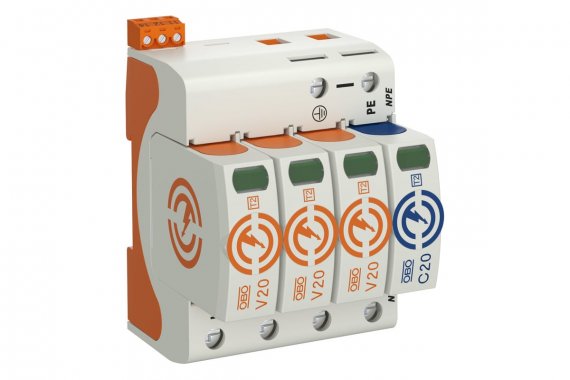 Фотография товара 'OBO-Bettermann 5095333 Устройство защиты от импульсных перенапр. УЗИП 280В'