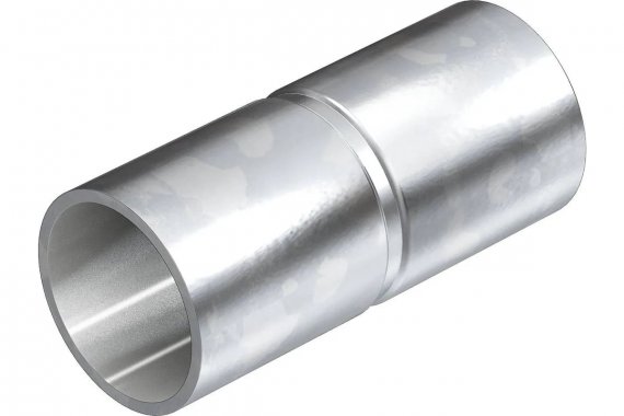 Фотография товара 'OBO-Bettermann 2046857_V1 Муфта соединительная гальваническое цинк. d32мм'